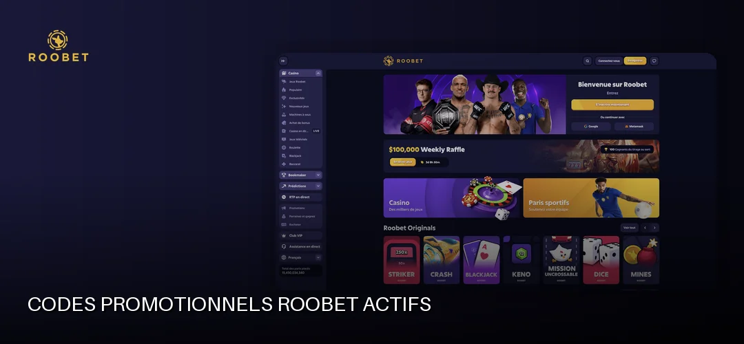 Roobet promotional banner